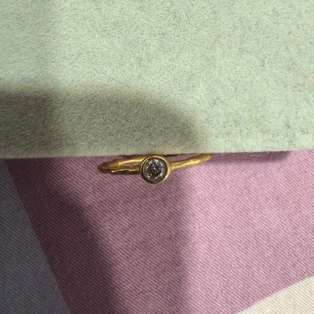 Circular Gem Stone Ring